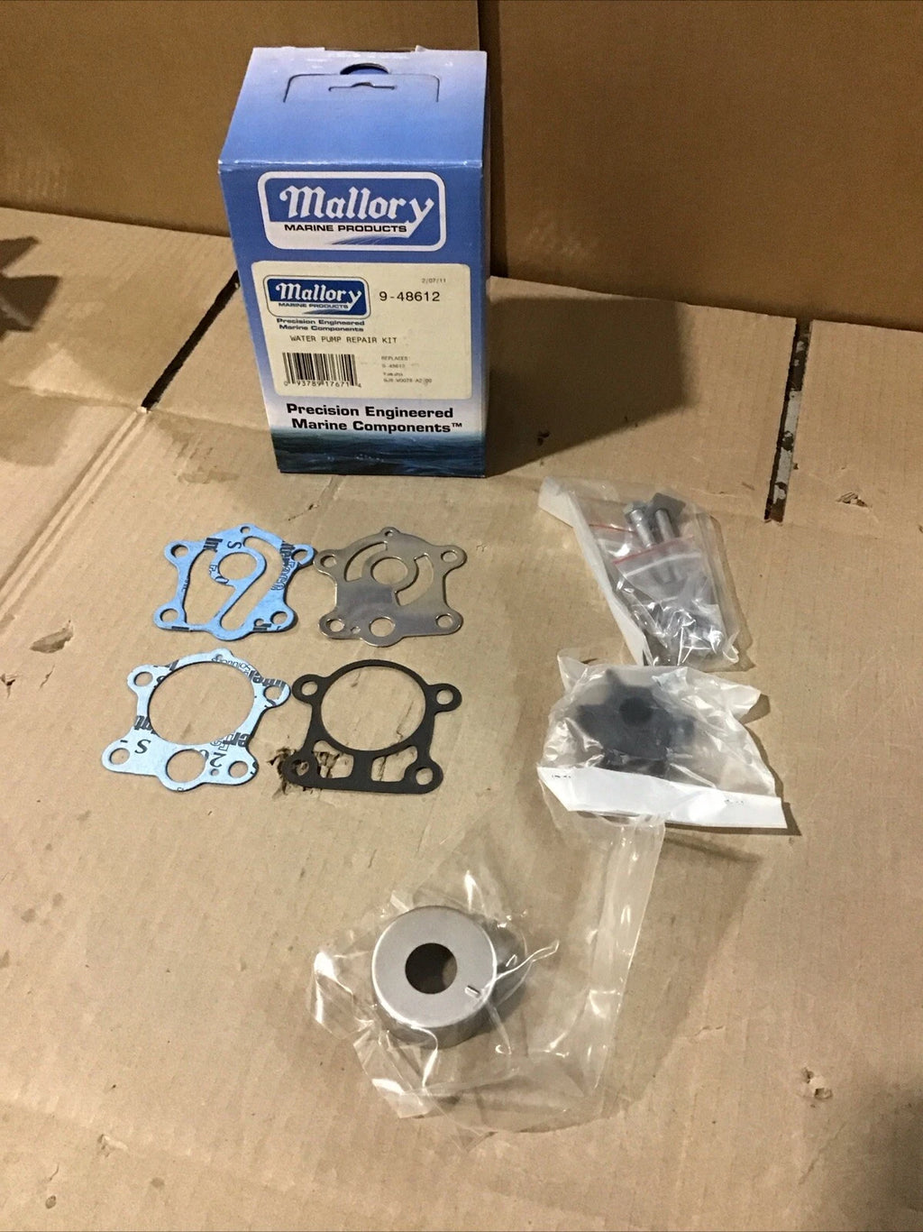 Water Pump Repair Kit 9-48612 for Mallory Marine