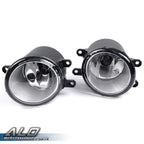 Fog Light Lamp Set for Toyota Corolla (2011–2013) Clear Lens with Bezel & Switch