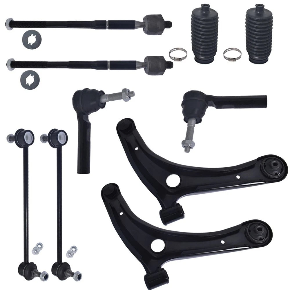 Set of 10 Front Lower Control Arms for Dodge Caliber Jeep Patriot (2007–2012)