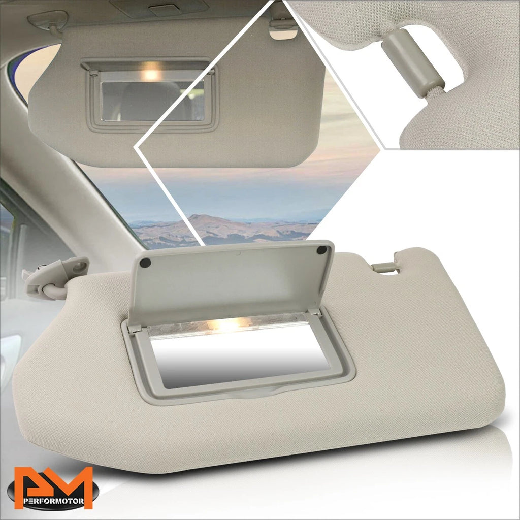 Driver Sun Visor w/Vanity Light for Nissan Pathfinder/Infiniti QX60 (2013–2014)