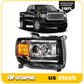 Right Passenger Headlight for GMC Canyon (2015–2022) Black Housing