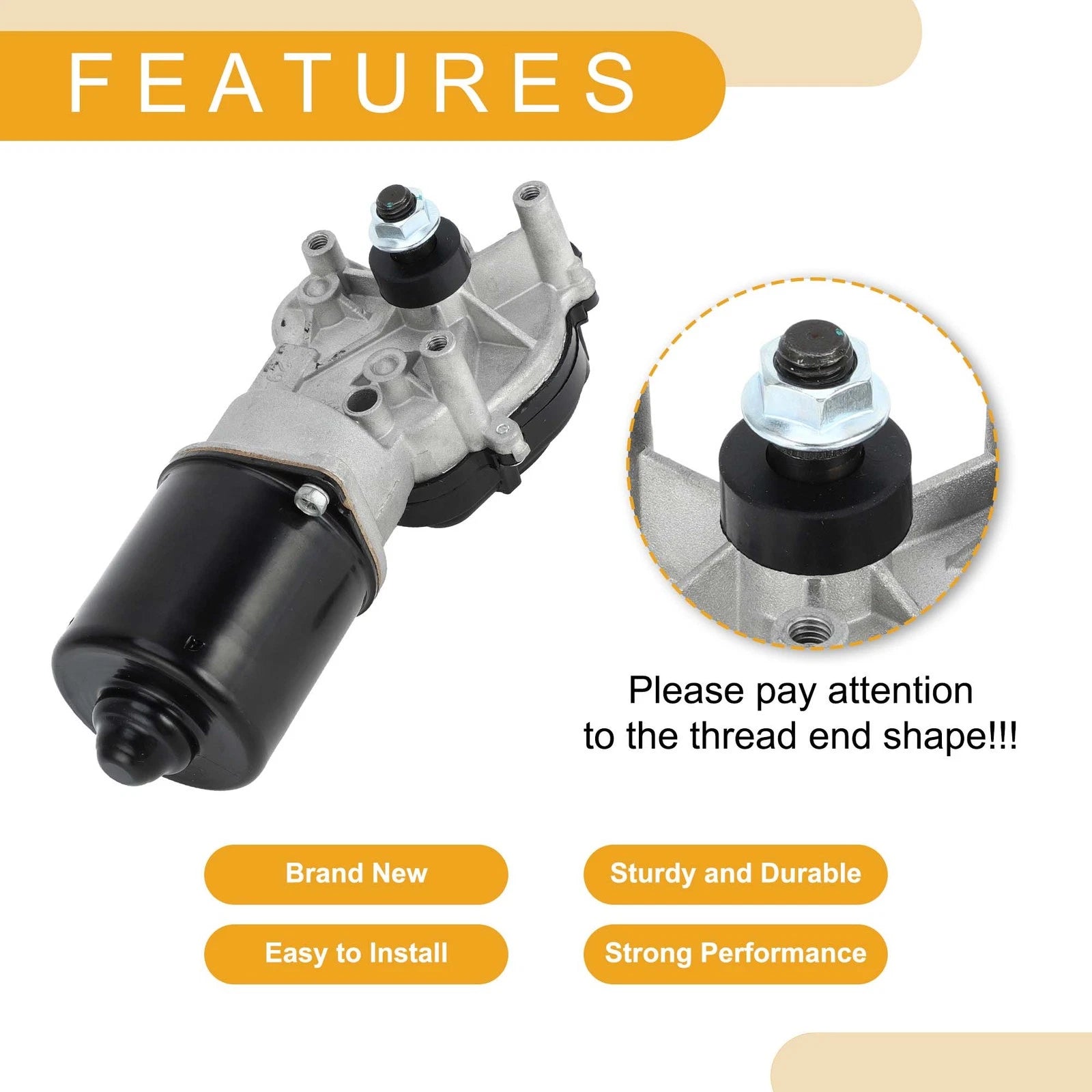 Front Windshield Wiper Motor for Acura RSX (2002–2006) No. 76505S6MA01/76505S9AA01
