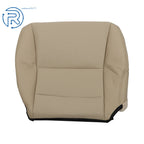 Leather Driver Side Bottom Seat Cover for Honda Accord (2013-2017) Perforated Tan