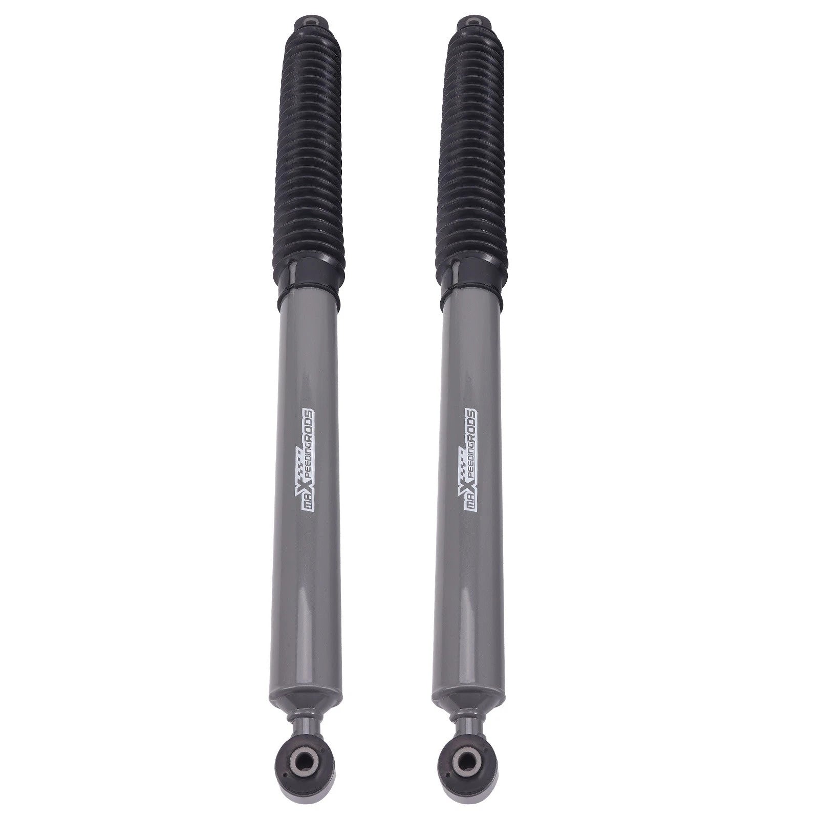 Set of 4 Rear Shock Absorbers for F-150 (2009–2025) 7.5" Lift, Powder Coated