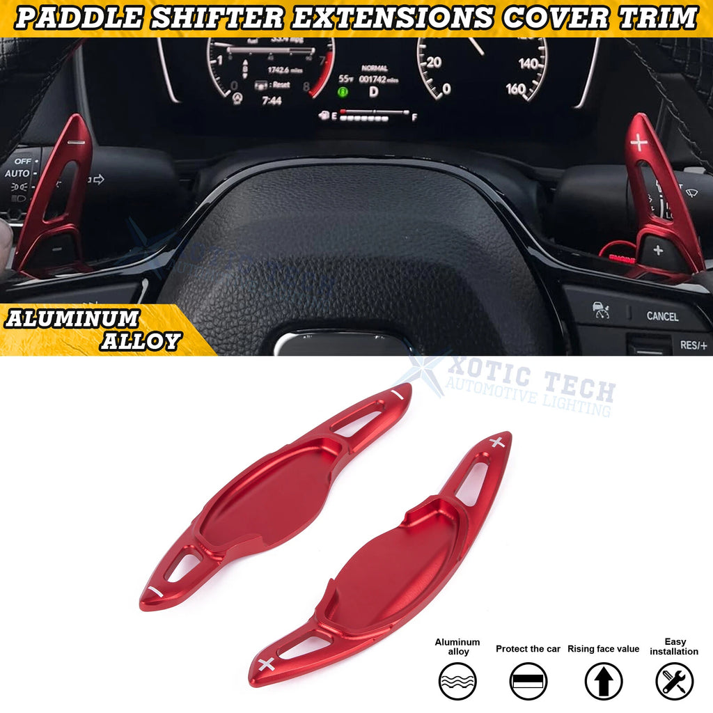 Sporty Red Paddle Shifter Extension for Honda Civic (2022–2025)