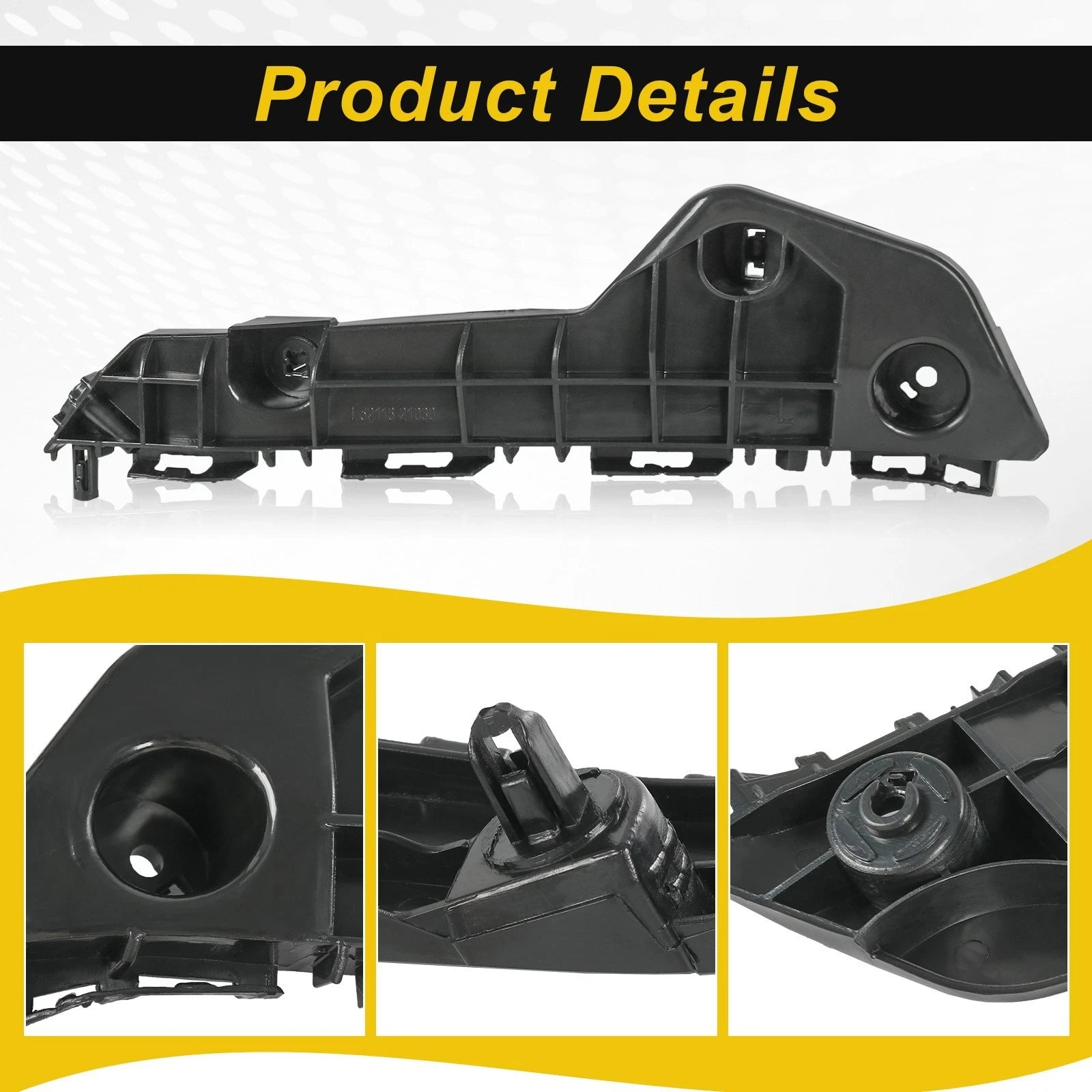 Set of 2 Front Bumper Supports for Scion tC (2011-2016)