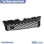 Front Black Honeycomb Mesh Grille for Land Rover Range Rover Evoque (2016–2018)