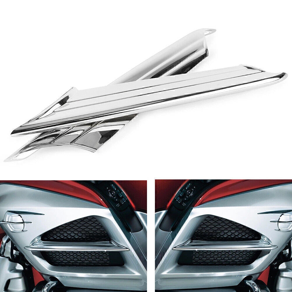 2X Side Vent Cover Fins Trims for Honda Goldwing GL1800 (2012–2017)