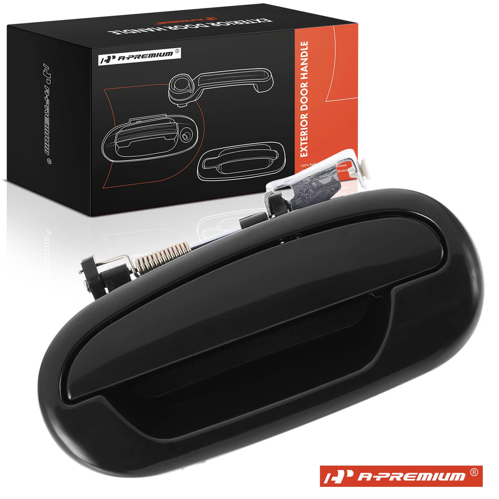 Rear Left Black Exterior Door Handle for Ford F-150 (2001–2003)