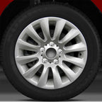 16x7 Factory Wheel (12 Spoke Bright Medium Silver Full Face) for 08-12 BMW 328i