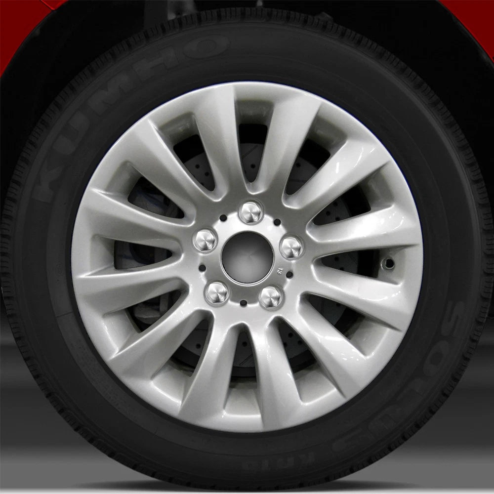 16x7 Factory Wheel (12 Spoke Bright Medium Silver Full Face) for 08-12 BMW 328i