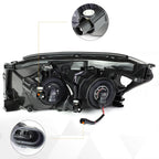 Chrome Housing Amber Corner Projector Headlight for RAV4 (2009–2012)