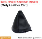 Manual Shift Boot Cover for Mazda RX8 (2004–2011) Black PVC Leather