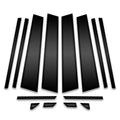 14pc Carbon Fiber Pillar Post Covers for 2019-2023 Cadillac XT6