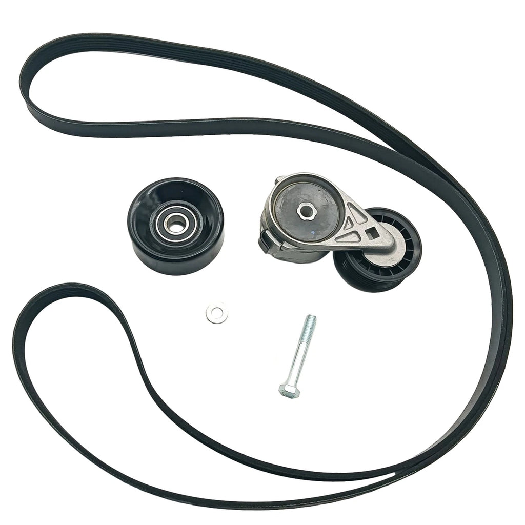 Serpentine Belt Tensioner Pulley Kit for Chevy C1500 GMC (1990–1999)