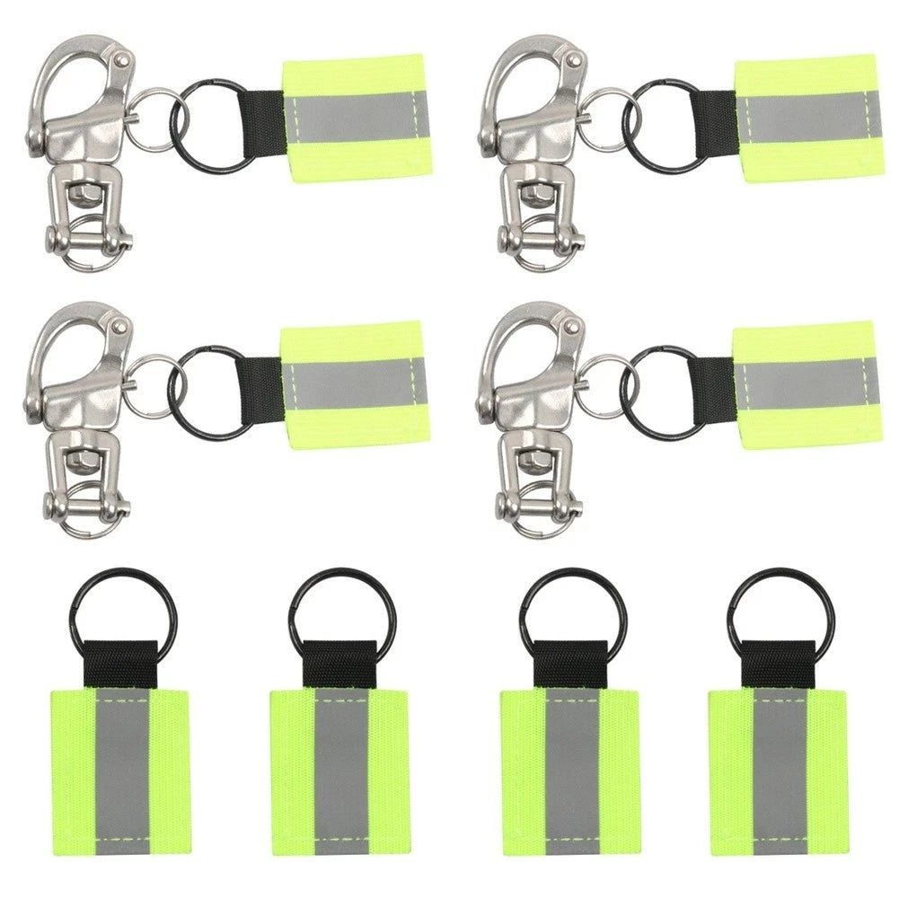 316 Stainless Steel Quick Release Snap Shackle for Marine Use (WLL 800 lbs)