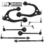 10pc Front Control Arms & Sway Bar Tie Rods Kit for Dodge RWD