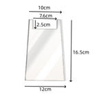 Clear Acrylic Spacer for Sofa Legs (16.5x12x0.5cm)