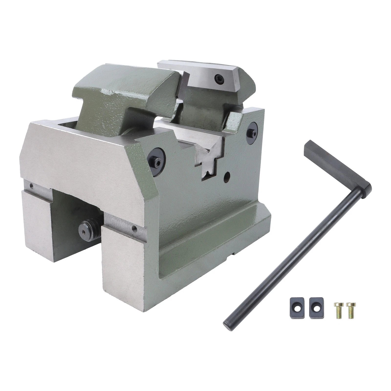 4" Horizontal Vertical Machine Vise for Holding Shafts and Round Parts