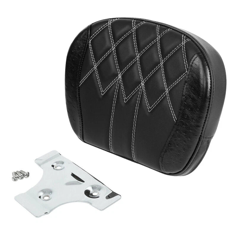 Sissy Bar Passenger Backrest Pad for Harley CVO Road Street Glide (2006–2023)