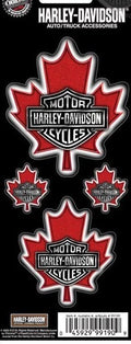 4X Decal Stickers for Harley Davidson Motorcycle (Canada)