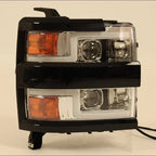LED Projector Headlights for Chevy Silverado 2500HD 3500HD (2015–2019)