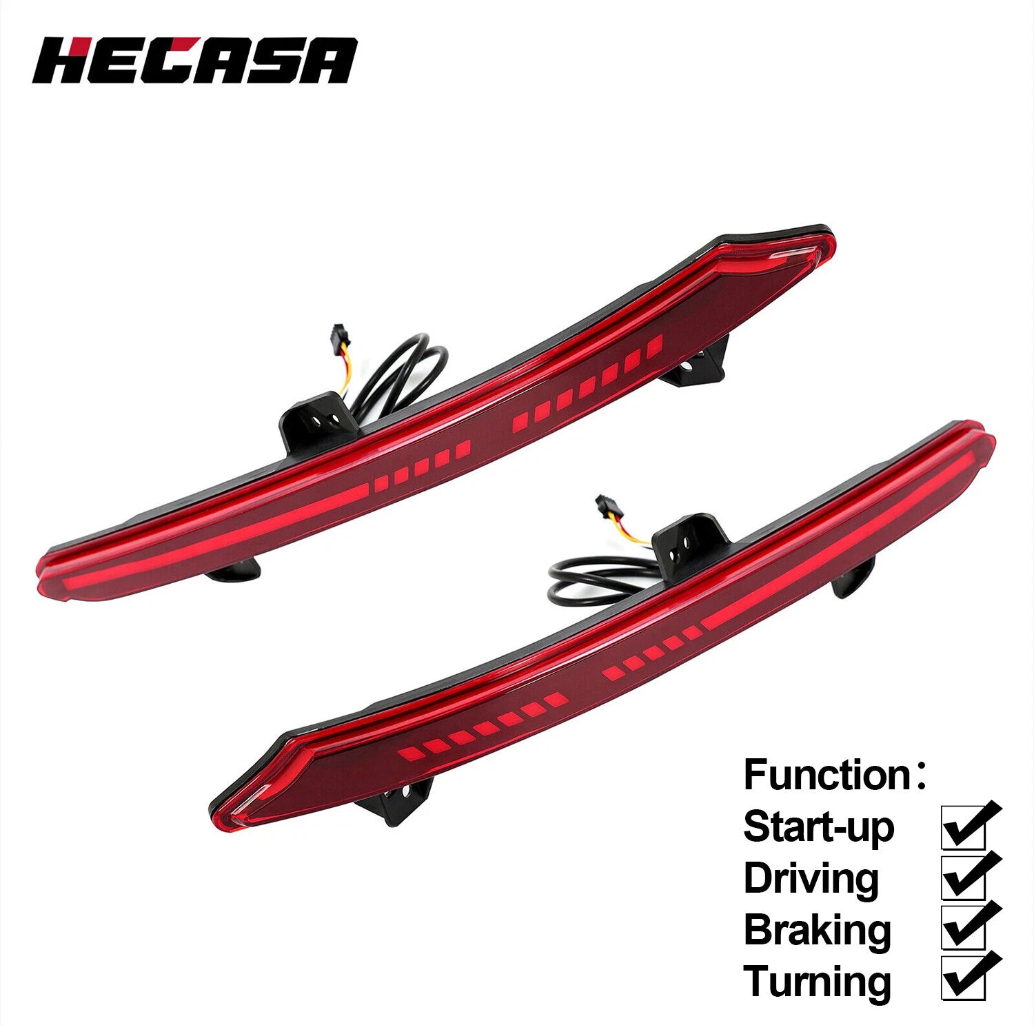 LED Reflector Tail Light for Honda Accord (2018–2022)