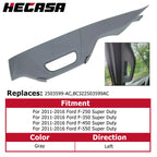 Driver Side A Pillar Trim Handle Gray for Ford F250 F350 F450 (2011–2016)