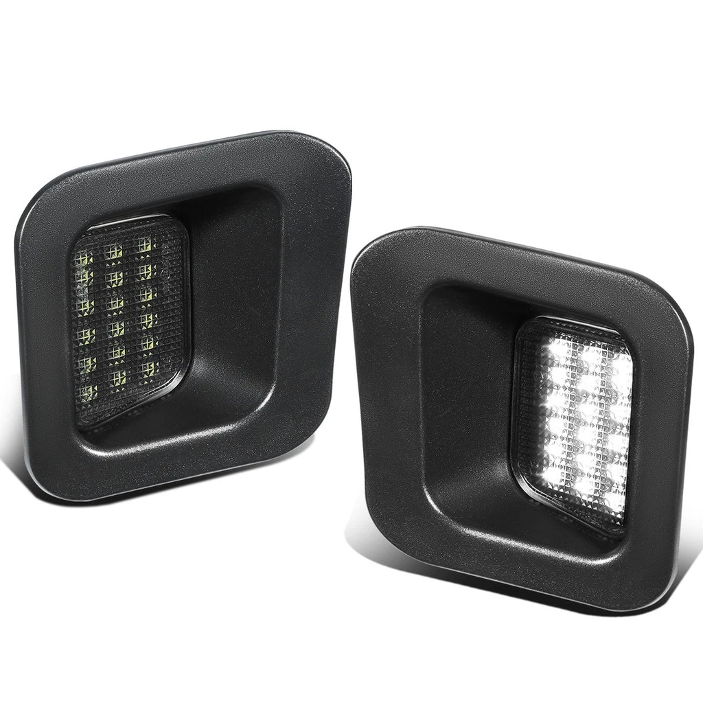 2X LED License Plate Light for Dodge Ram 1500 2500 3500 (2003–2021)
