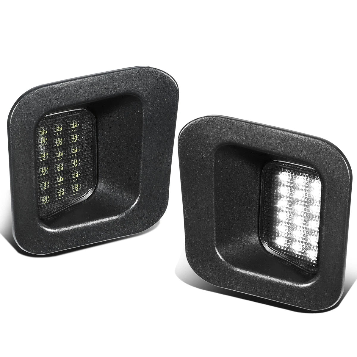 2X LED License Plate Light for Dodge Ram 1500 2500 3500 (2003–2021)