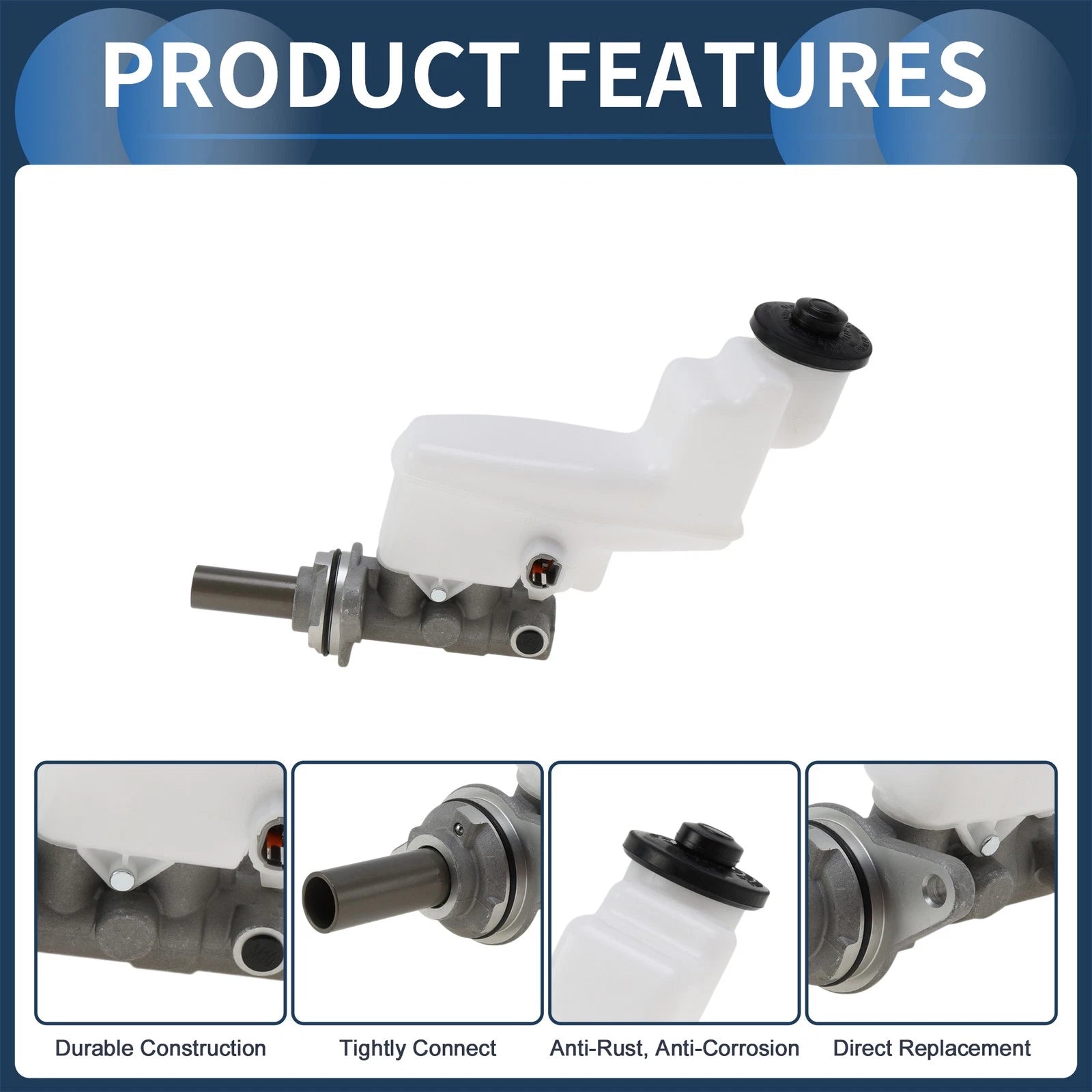 Brake Master Cylinder with Reservoir No. 4720106400 for Toyota Camry (2006–2015)
