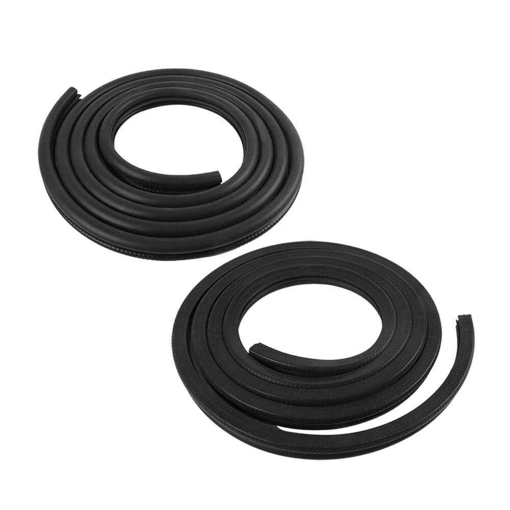 Set of 2 Rubber Door Weatherstrip Seals for Chevy GMC Tahoe Suburban Yukon