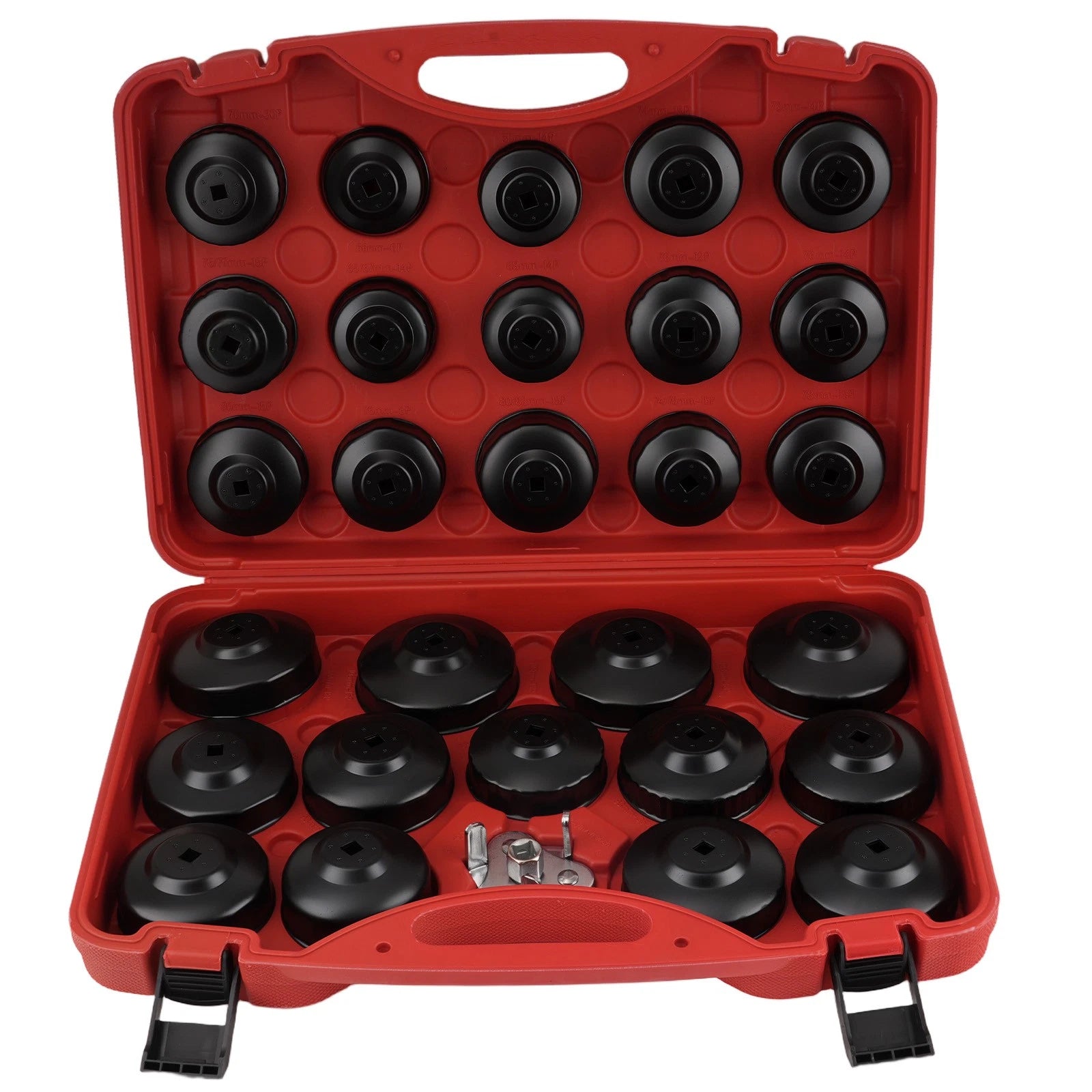 30PC Oil Filter Socket Kit for Vehicle (Auto Removal Tool Set)