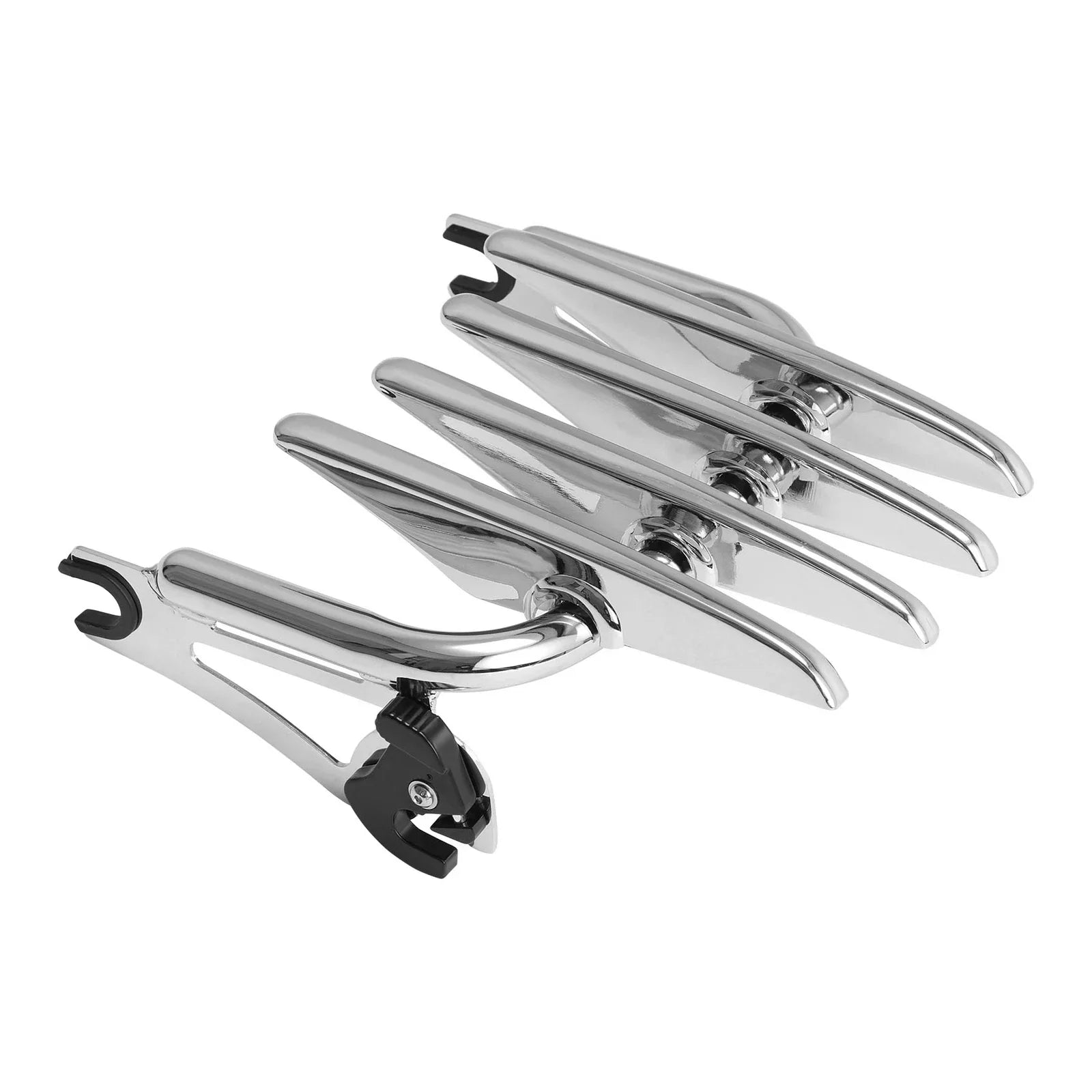 Chrome Detachable Stealth Luggage Rack for Harley Electra Glide (2009-2024)