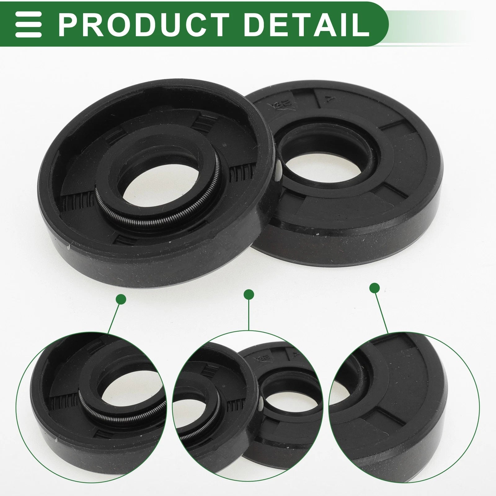 Set of 5 Oil Seal Rotary Shaft Seal NBR Rubber 12x32x7mm