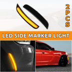 Smoke Lens LED Side Marker Lights for Dodge Charger (2015–2023)