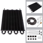 8 Row Aluminum Transmission Oil Cooler for Auto-Manual
