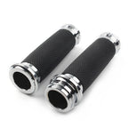 CNC Handlebar Grips & Levers for Harley Softail (2016–Present) Silver