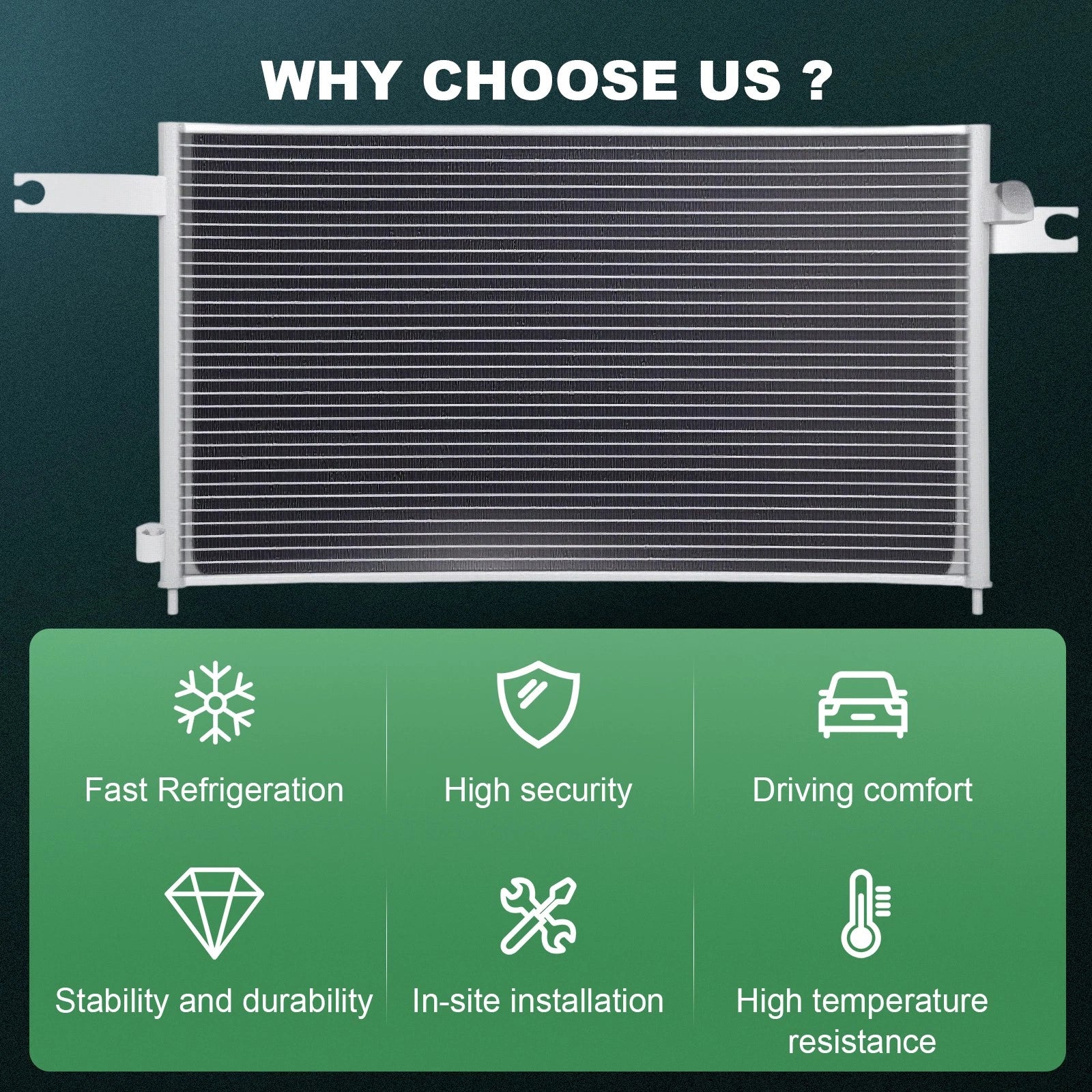 AC Condenser for Acura RSX (2002–2006)