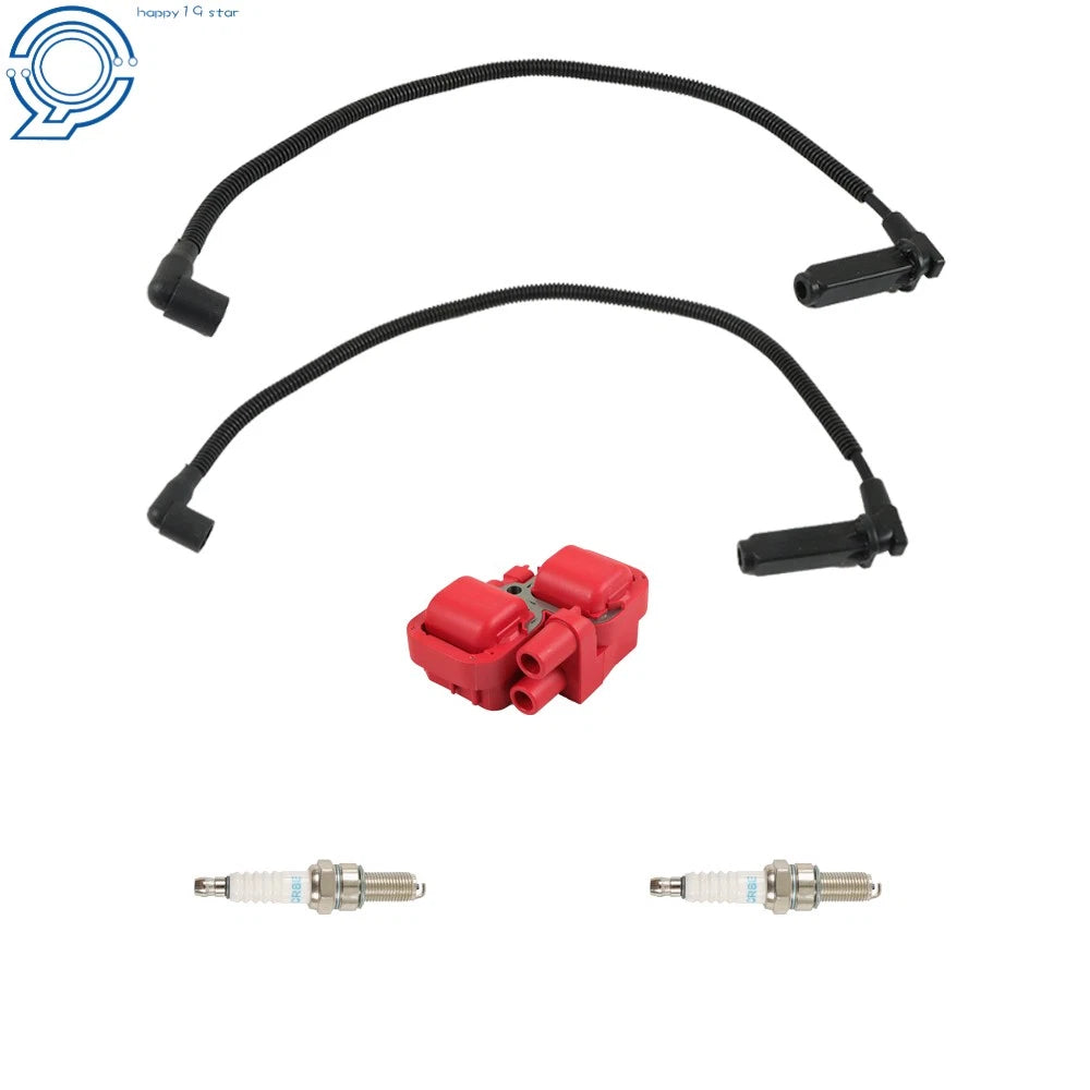 Ignition Coil & Spark Plug Set for Polaris RZR S 800 (2011-2014)