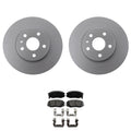 Set of 4 Bosch QuietCast Rotors & TRW Pro Ceramic Pads for Impala Malibu