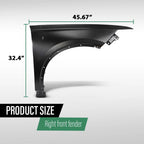 Fender for Cadillac XT6 (2020–2025)