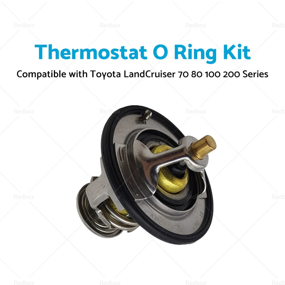 Thermostat O Ring Kit for Toyota LandCruiser 70 80 100 200 Series (82℃)