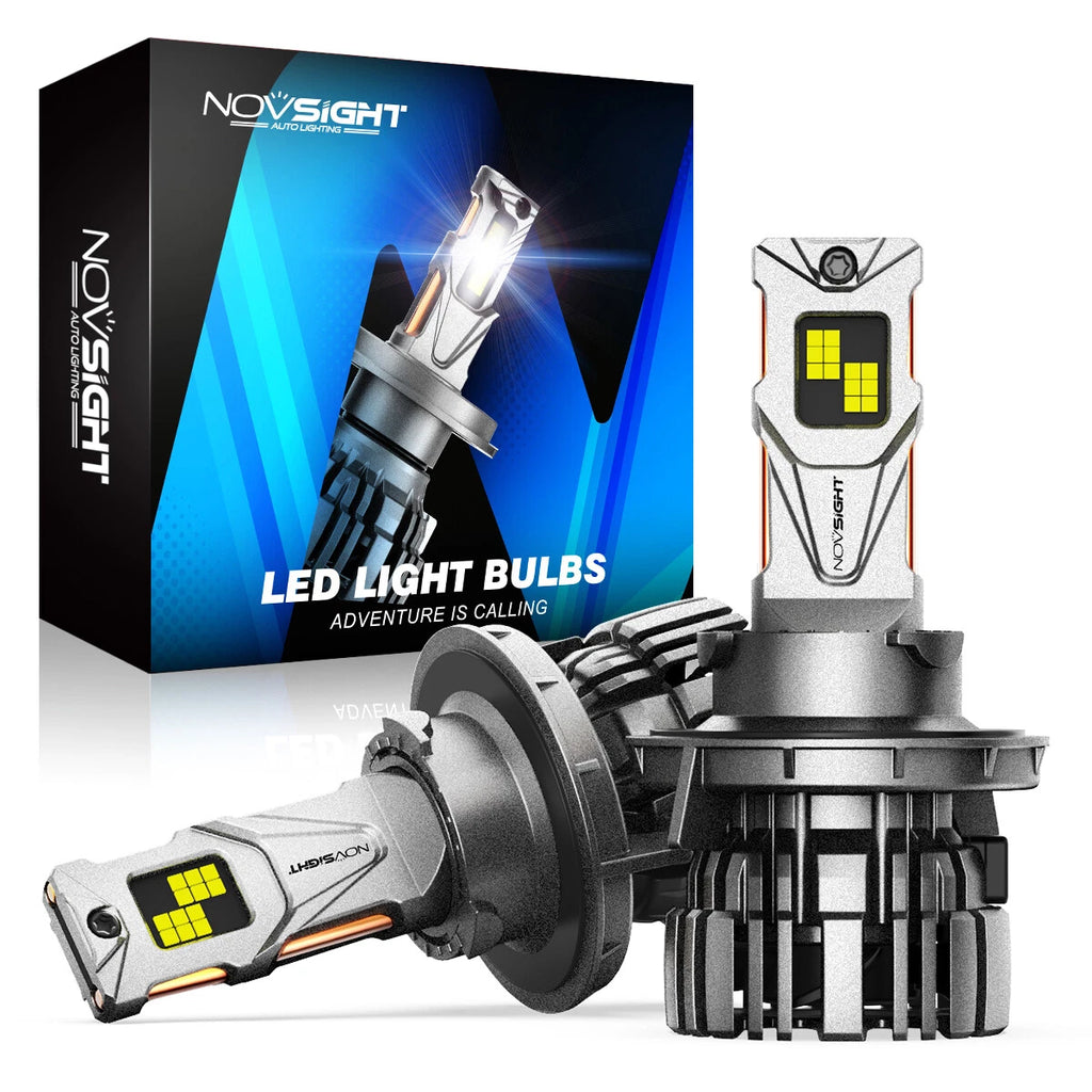 H13 9008 LED Headlight Bulbs Kit for Universal Vehicles (6500K, 30000LM)