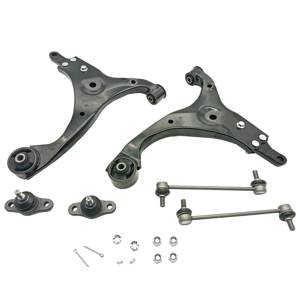 Set of 6 Suspension Control Arms Ball Joints Sway Bars for Hyundai Elantra (2009–2012)