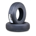 2X ST205/75R14 Free Country Trailer Tires 205 75 14 8PR Scuff Guard