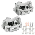 Rear Brake Calipers w Brackets Pair for 2004–2007 Toyota Highlander
