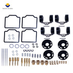 Set of 4 Carburetor Repair Rebuild Kits & Floats for Honda CB750K (1972–1976)