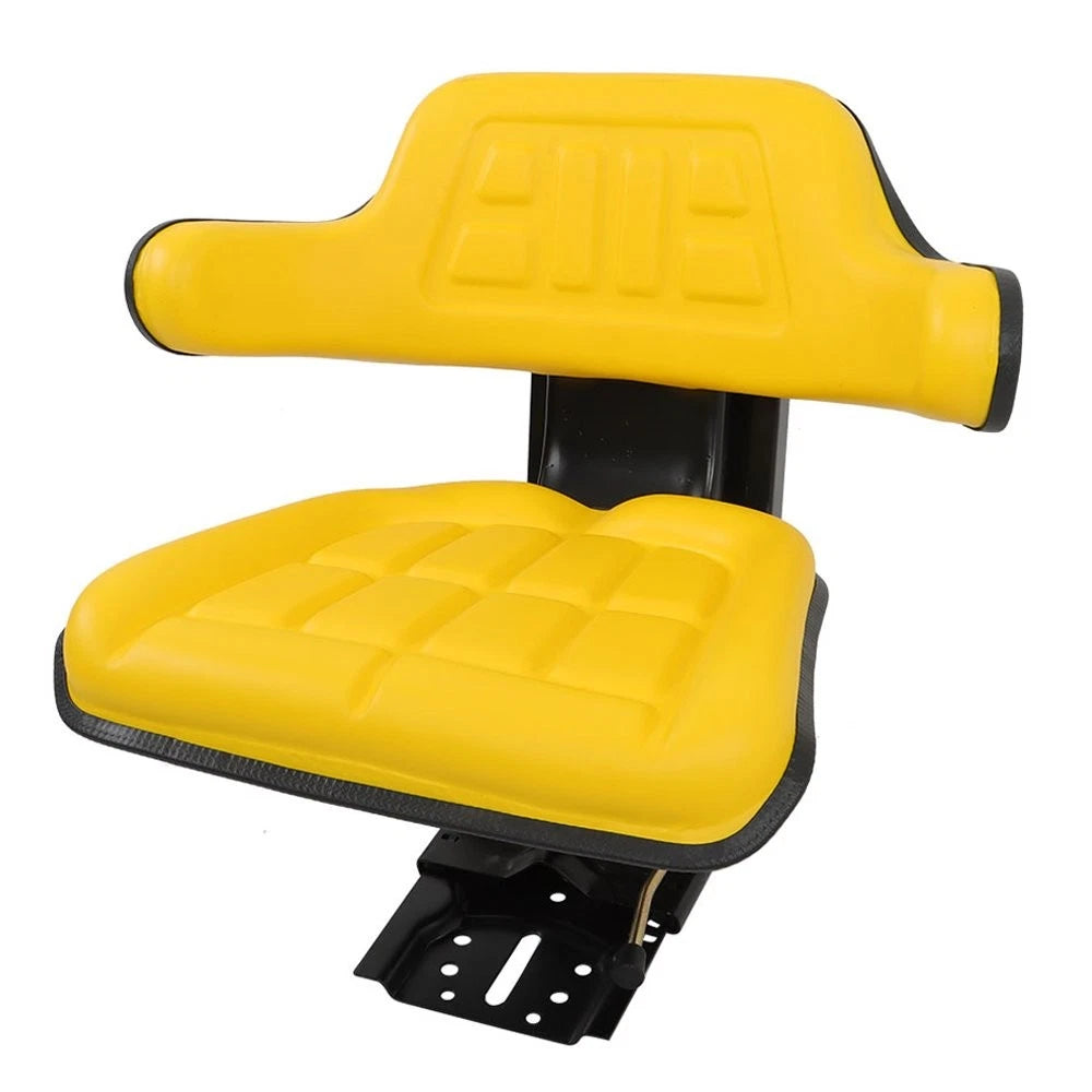 Yellow Suspension Seat for John Deere 2040, 2530, 2550, 2555, 2630, 2020, 2030 (1970–1990)