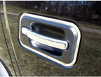 4pc. Luxury FX Stainless Steel Door Handle Trim for 2003   2007 Hummer H2